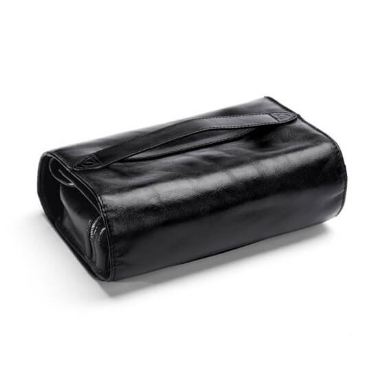Mens Leather Hanging Wash bag back Mens Leather Hanging Wash bag back
