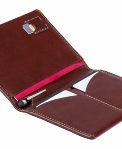 luxury leather passport document holder wallet 2