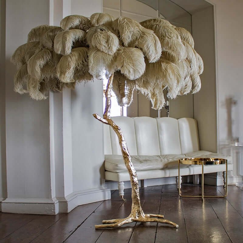 Feather Lamp Floor Tree Feather Lamp Floor Tree