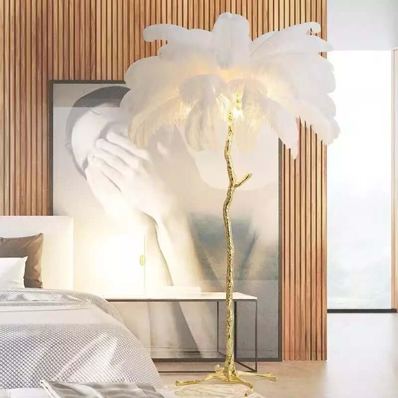 Feather Lamp Floor Feather Lamp Floor