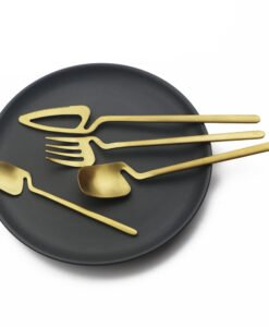 Designer Dinnerware Set - LuxuryTrex Gold